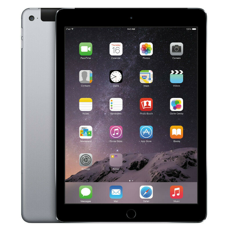 Apple iPad AIR 2 Cellular 64GB Gray, Class A- used, warranty 12 months, VAT cannot be deducted