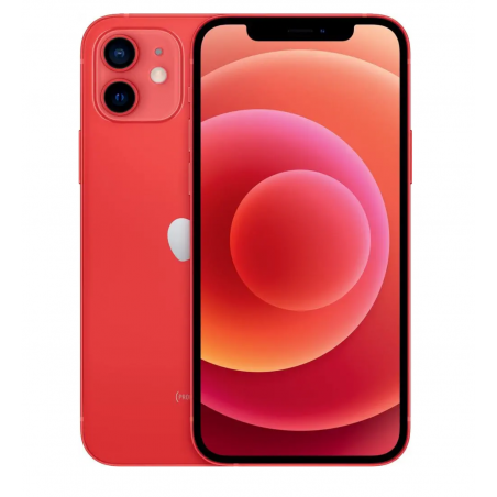 Apple iPhone 12 64GB Red, A- osztály, használt, 12 hónap garancia, ÁFA nem levonható