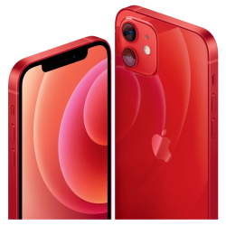 Apple iPhone 12 64GB Red, A- osztály, használt, 12 hónap garancia, ÁFA nem levonható