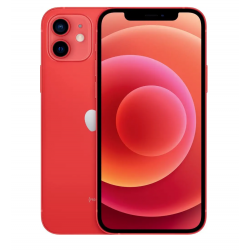 Apple iPhone 12 64GB Red, A osztály, használt, 12 hónap garancia, ÁFA nem levonható