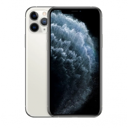 Apple iPhone 11 Pro 256GB Silver, B osztály, használt, 12 hónap garancia, ÁFA nem levonható