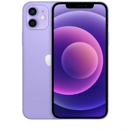 Apple iPhone 12 128GB Purple, B osztály, használt, 12 hónap garancia, ÁFA nem levonható