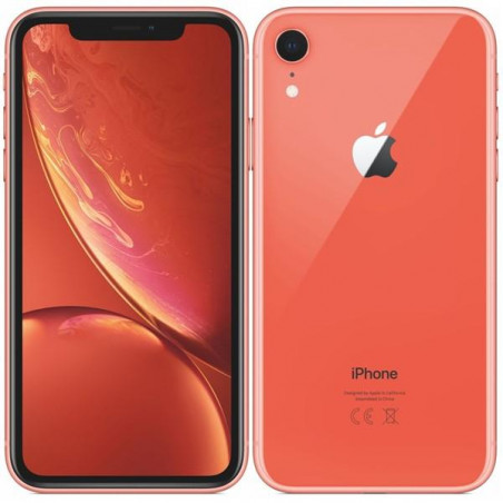 Apple iPhone XR 64GB Coral Red, class A-, used, warranty 12 months